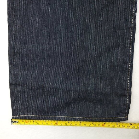 Levi's 501 Original Jeans Button Fly Dark Wash Denim 100% Cotton Men's 44x30 NWT - Picture 7 of 11